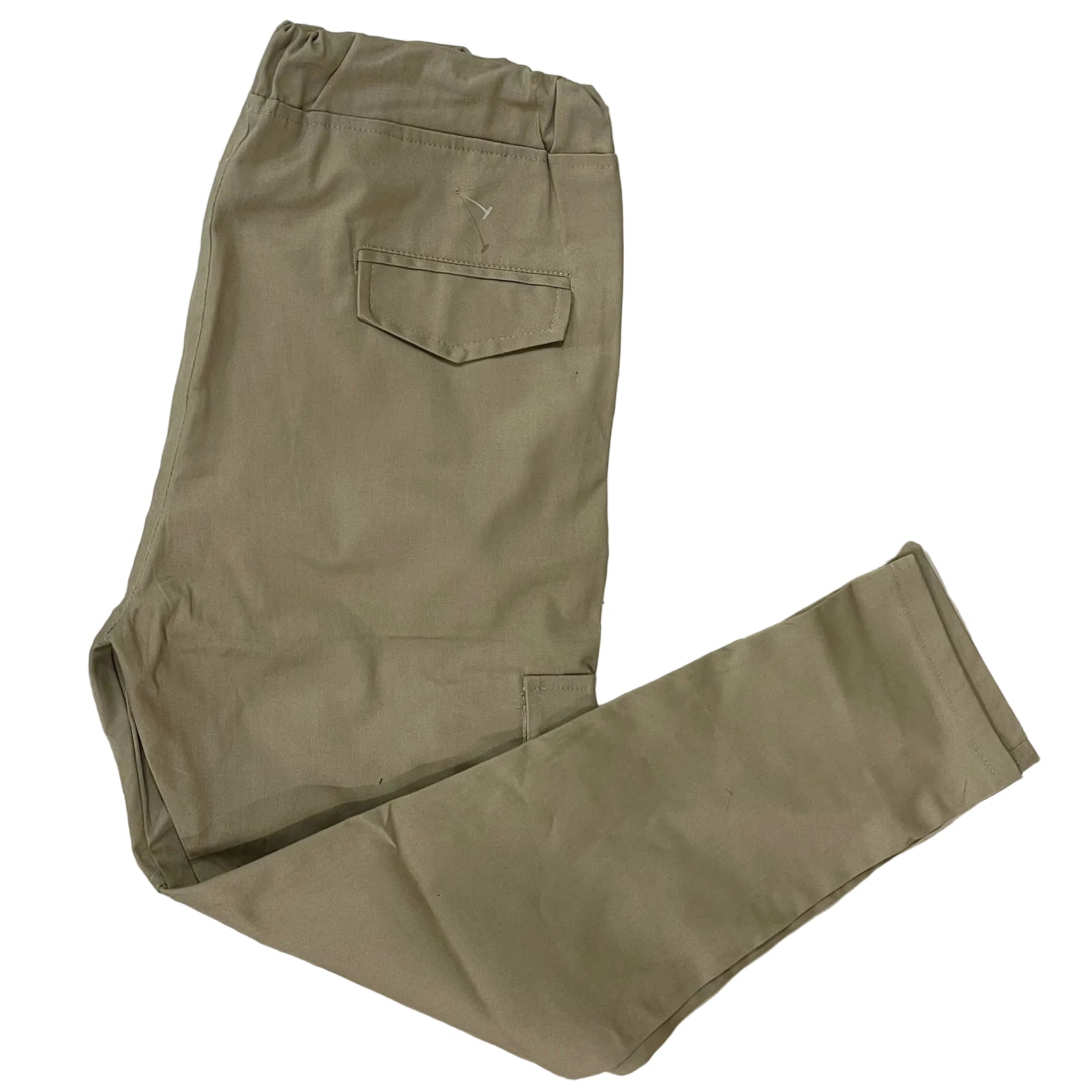 Beige Cargo Pant Six Pocket